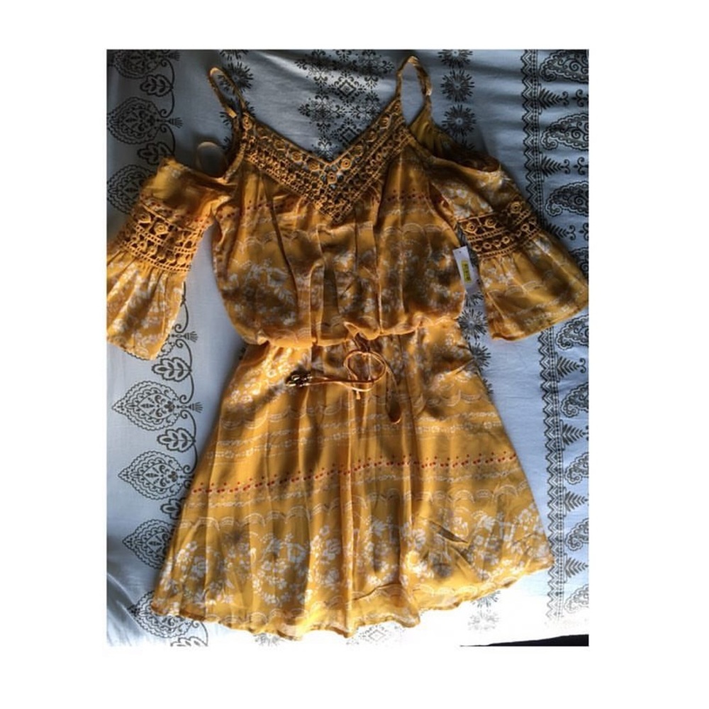 Cute Yellow Dress NWT